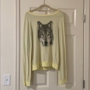 Wildfox Wolf sweatshirt